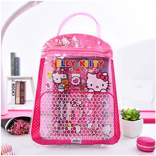 KW80702 STATIONERY SET BAG HELLO KITTY