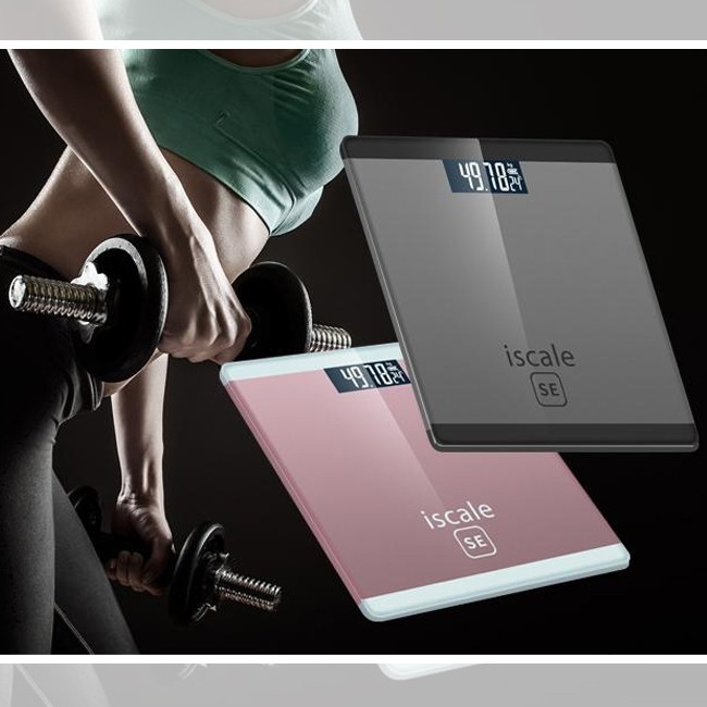 KW80715 FITNESS DIGITAL WEIGHT SCALE PINK