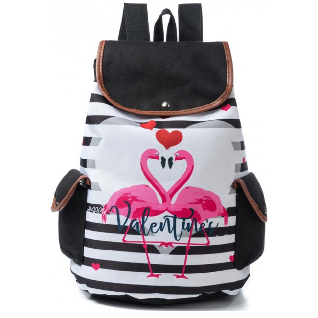 KW80718 WOMEN'S BACKPACK FLAMINGO