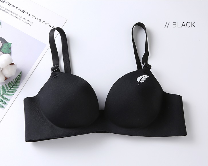 QA-746 WOMEN'S BASIC BRA BLACK