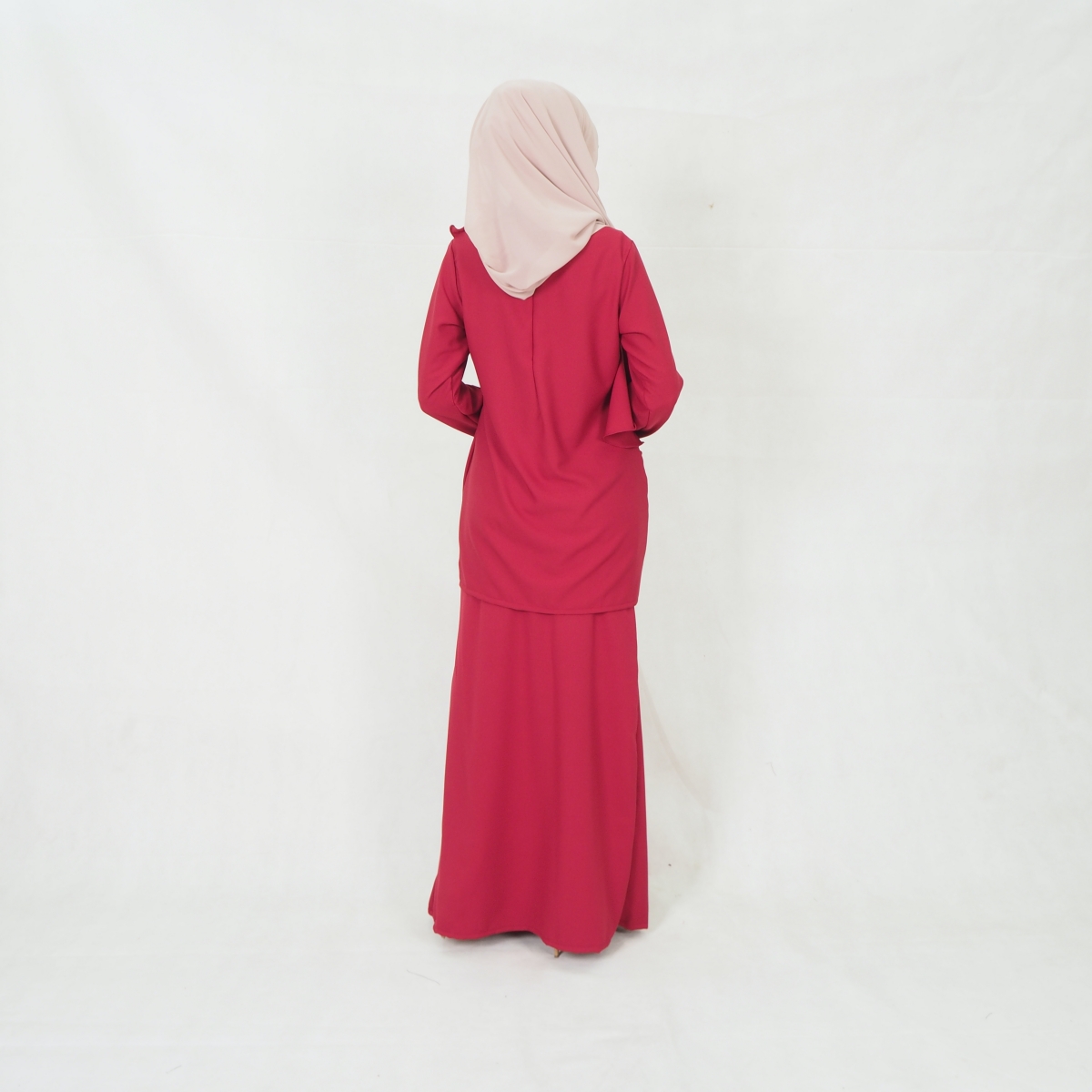 SW5199 LOVELY WOMEN'S KURUNG MAROON