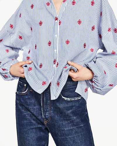 BM71237 LOOSE CASUAL SHIRT AS PICTURE