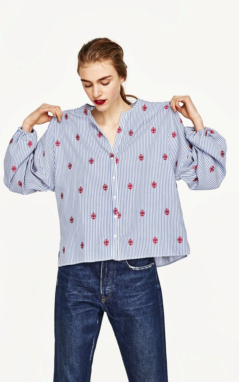 BM71237 LOOSE CASUAL SHIRT AS PICTURE