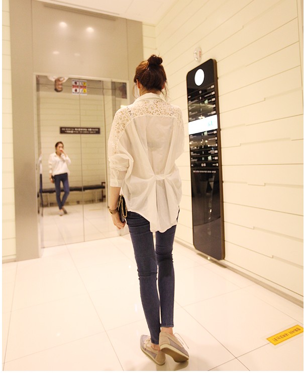 BM71248  CASUAL LOOSE TOP WHITE