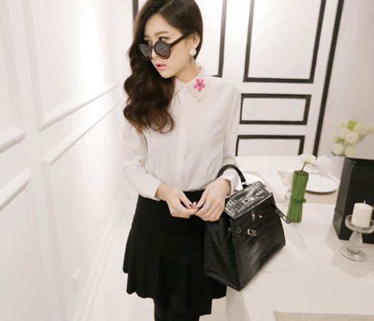 BM71251 STYLISH TOP WHITE