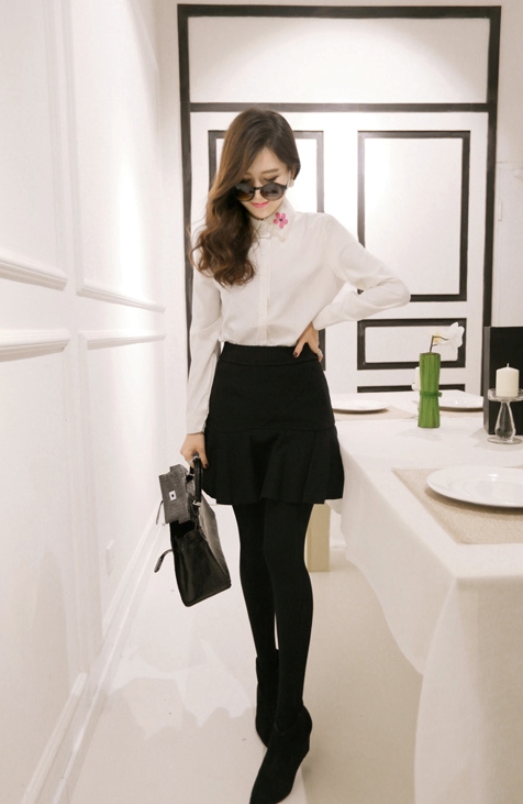 BM71251 STYLISH TOP WHITE