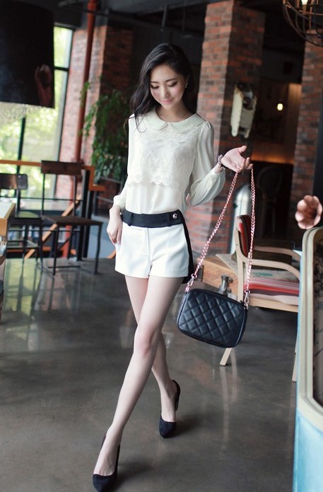 BM71260 CASUAL STYLISH TOP WHITE