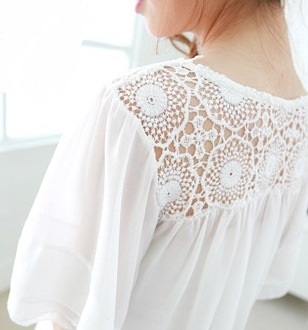 BM71262 CASUAL FASHION BLOUSE WHITE