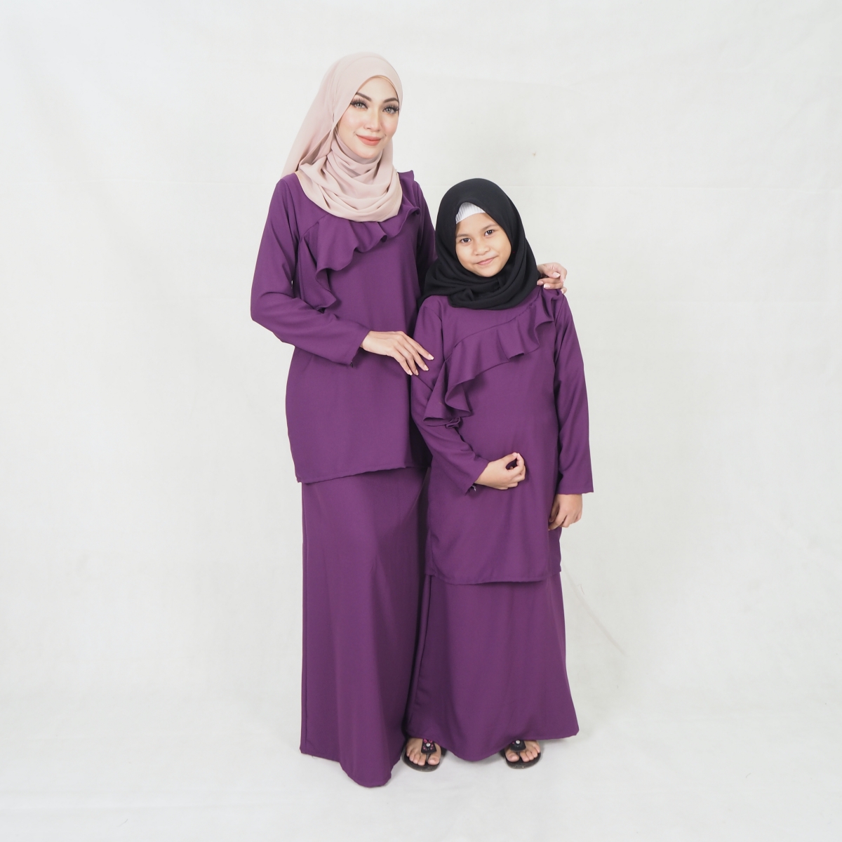 SW5199 LOVELY WOMEN'S KURUNG PURPLE