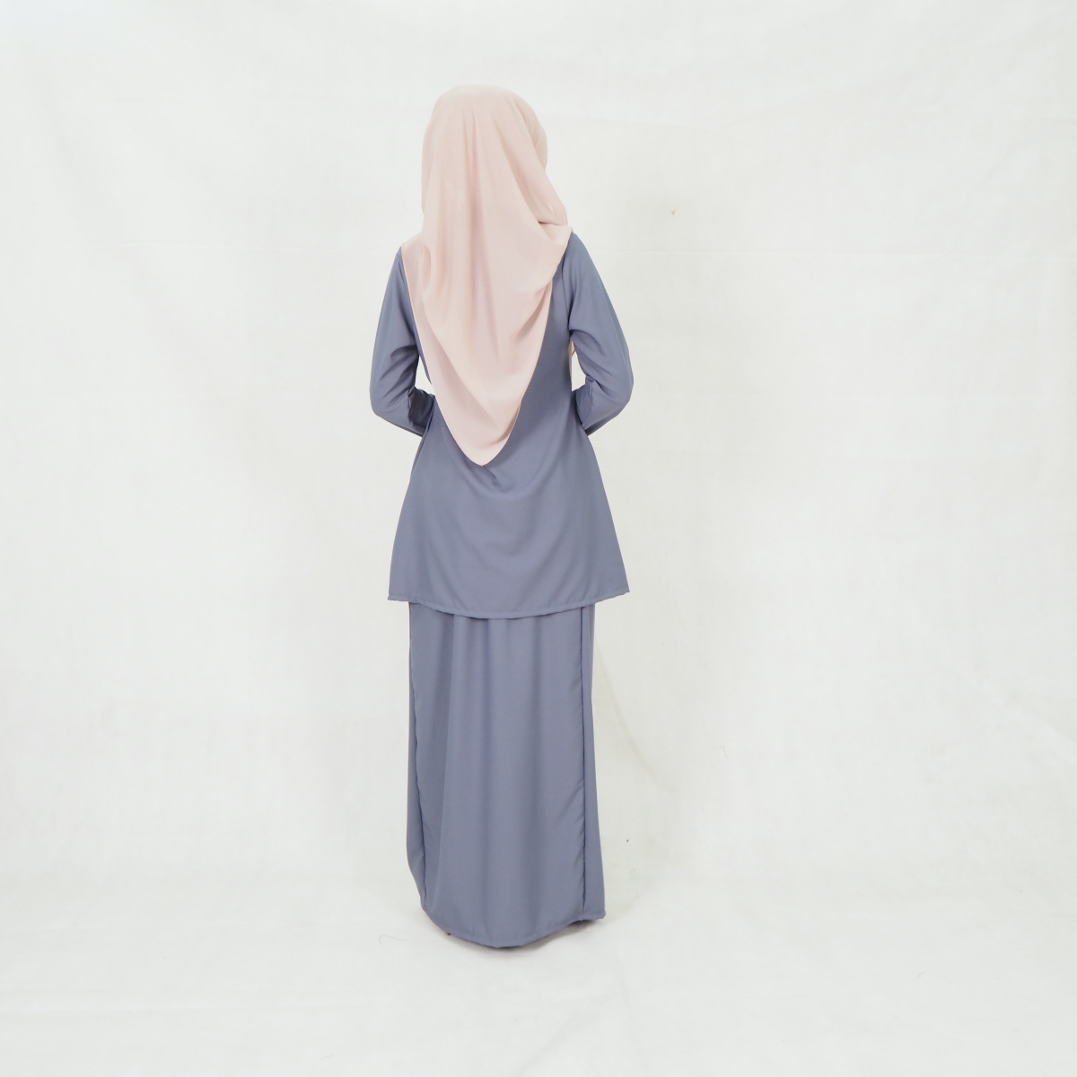SW5201 MODERN PLAIN KURUNG GREY