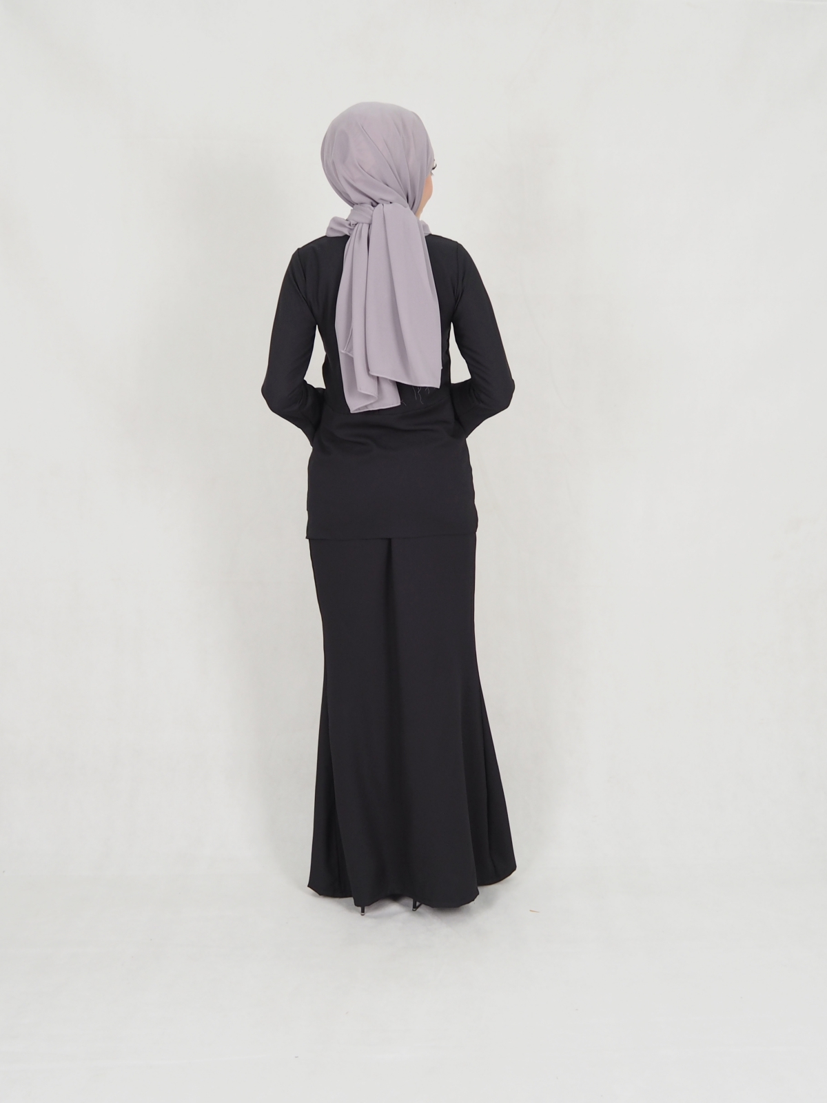 SW5208 PEARL KURUNG SET BLACK