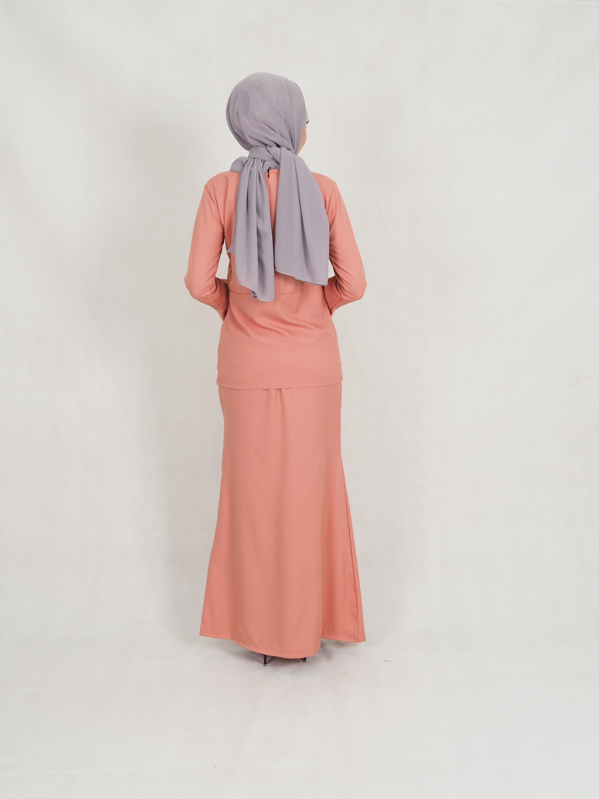 SW5208 PEARL KURUNG SET PEACH