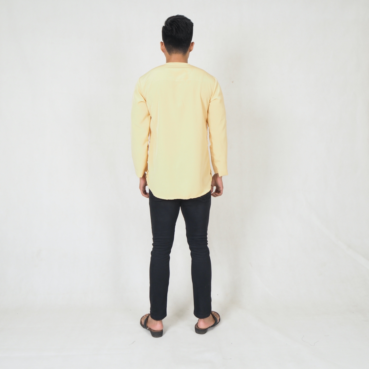SW5217 SLIM FIT MEN KURTA AS PICTURE