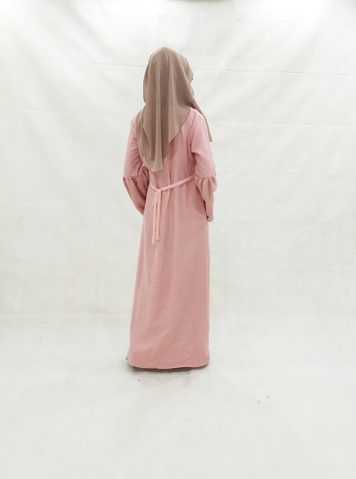 SW5225 BASIC PLAIN JUBAH PINK