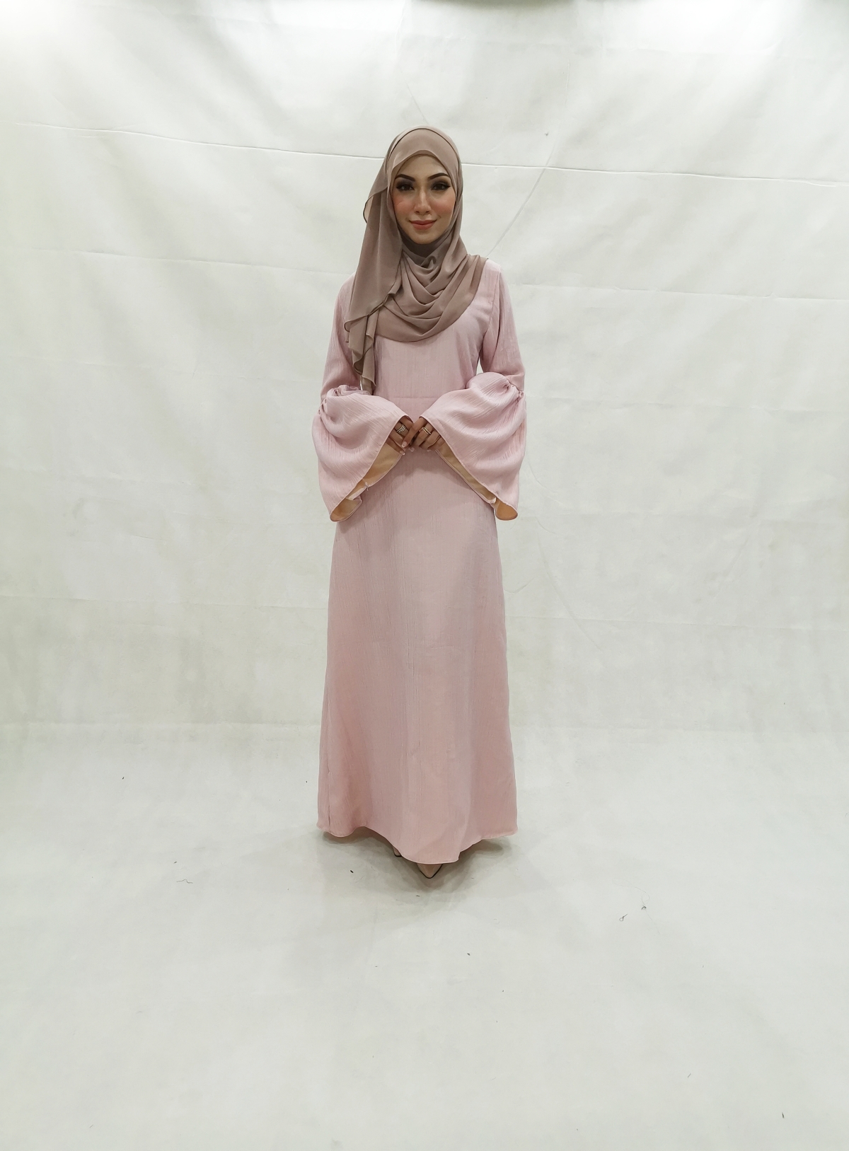 SW5225 BASIC PLAIN JUBAH PURPLE