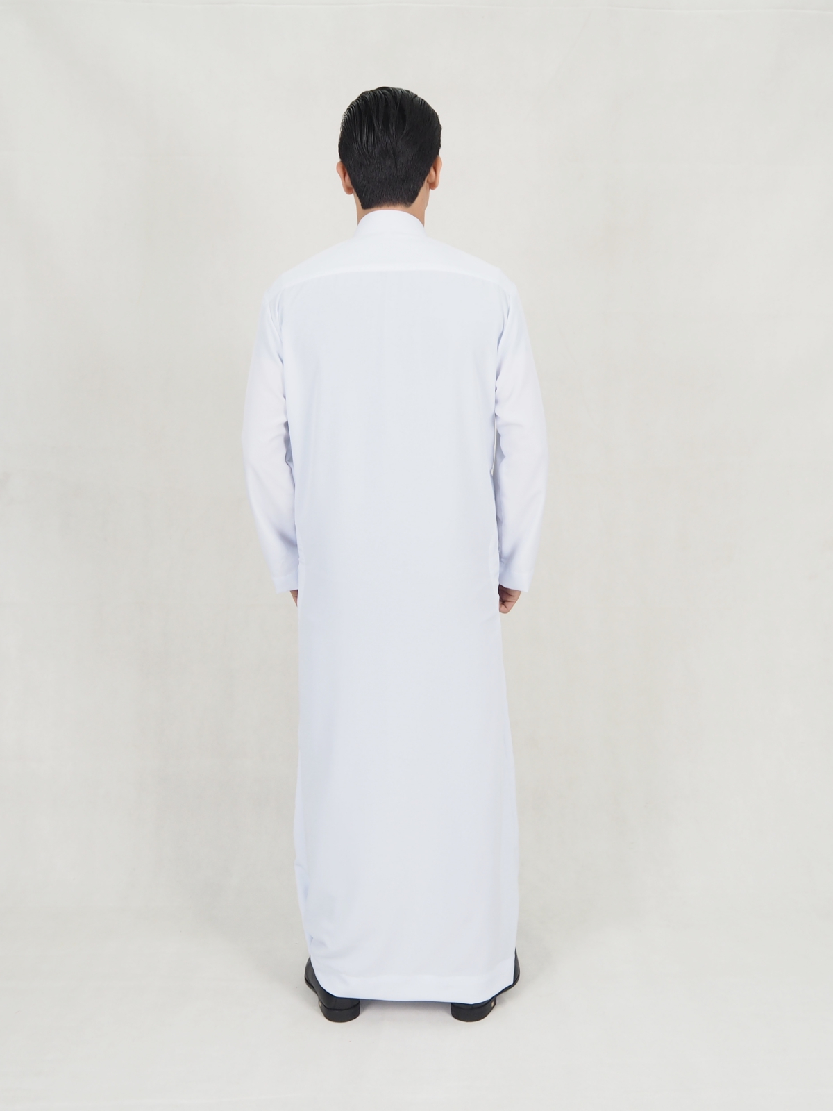 SW5243 MEN'S PLAIN JUBAH WHITE