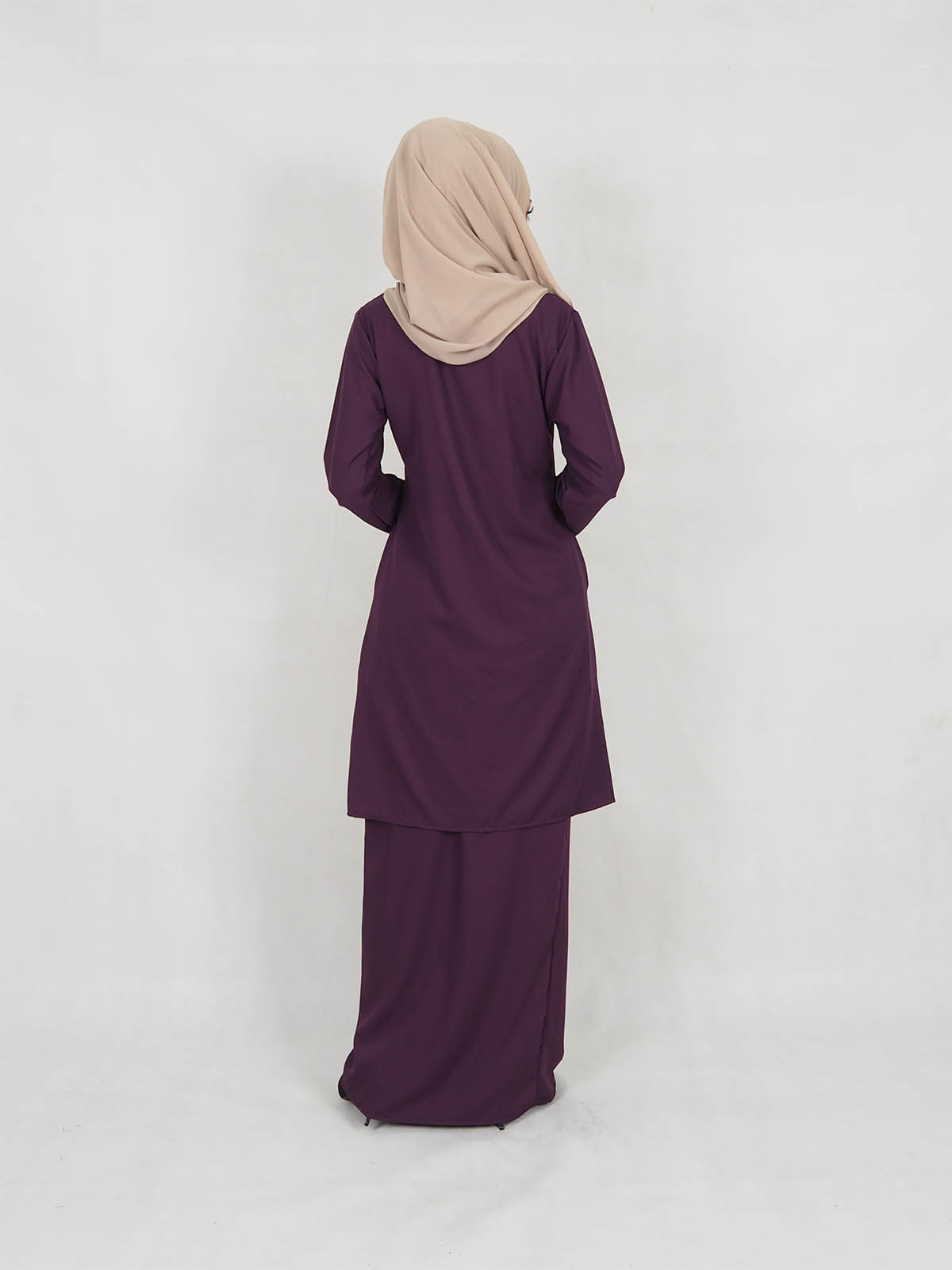 SW5346 MODERN KURUNG PAHANG PURPLE