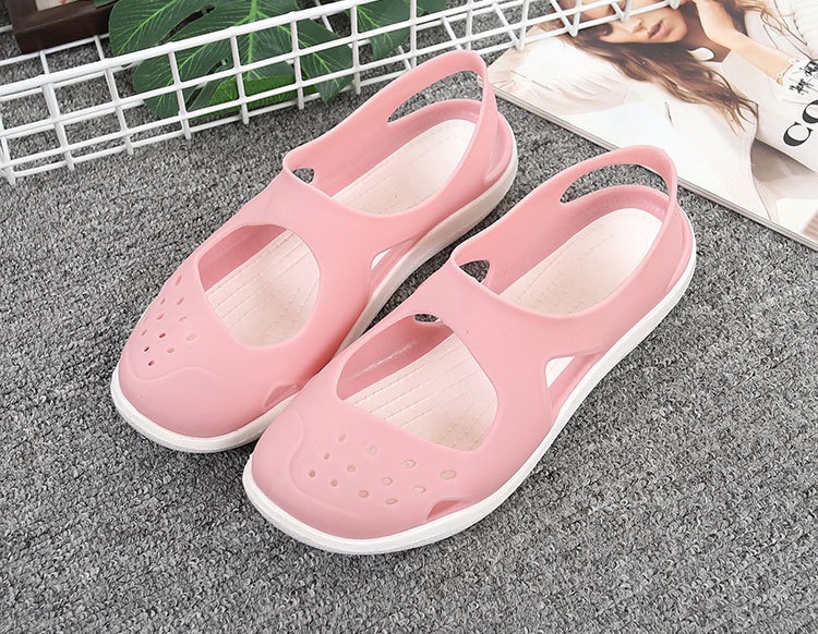 QA-773 SLIP ON FLAT SANDAL PINK