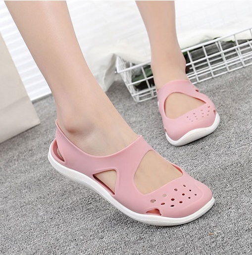 QA-773 SLIP ON FLAT SANDAL PINK