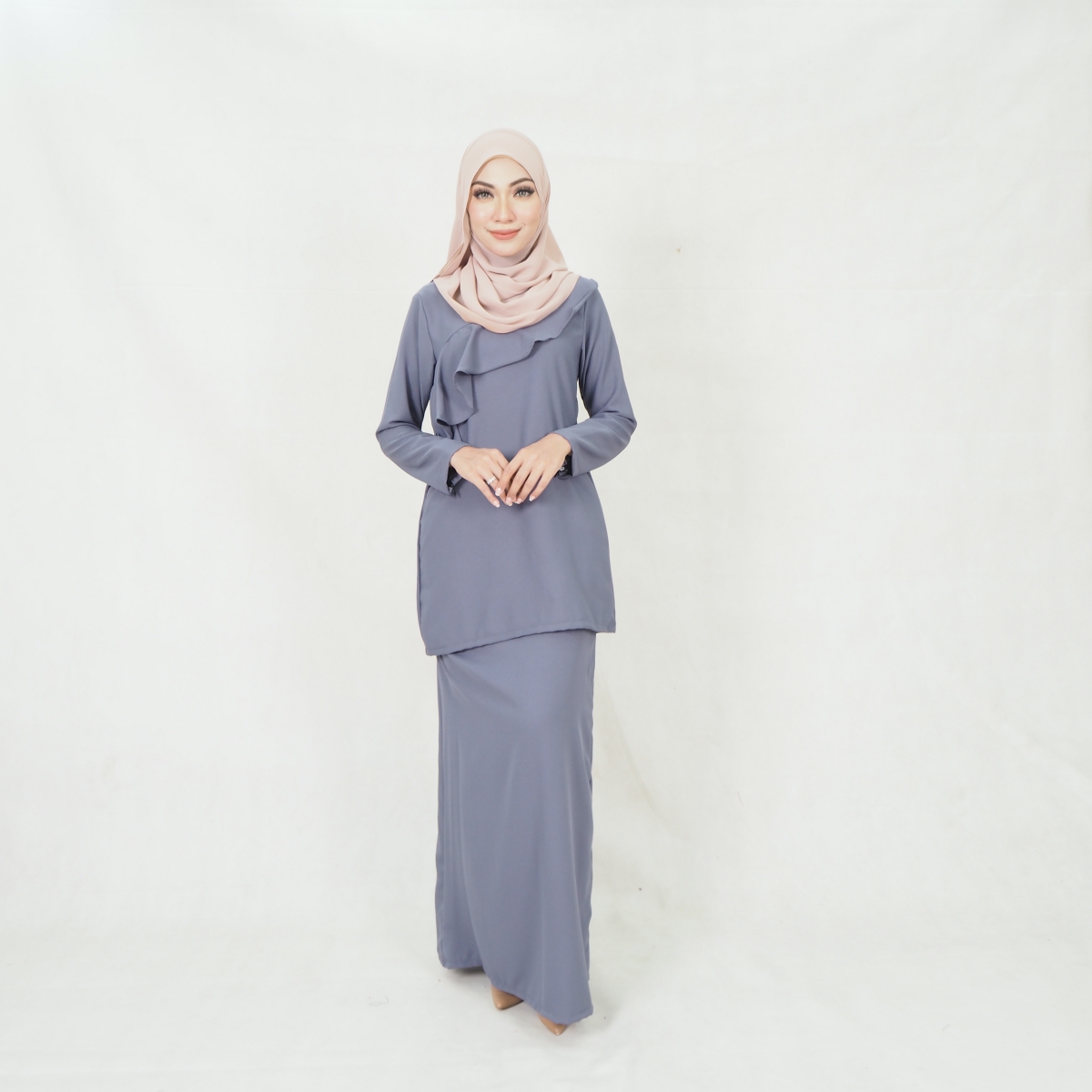 SW5199 LOVELY WOMEN'S KURUNG GREY