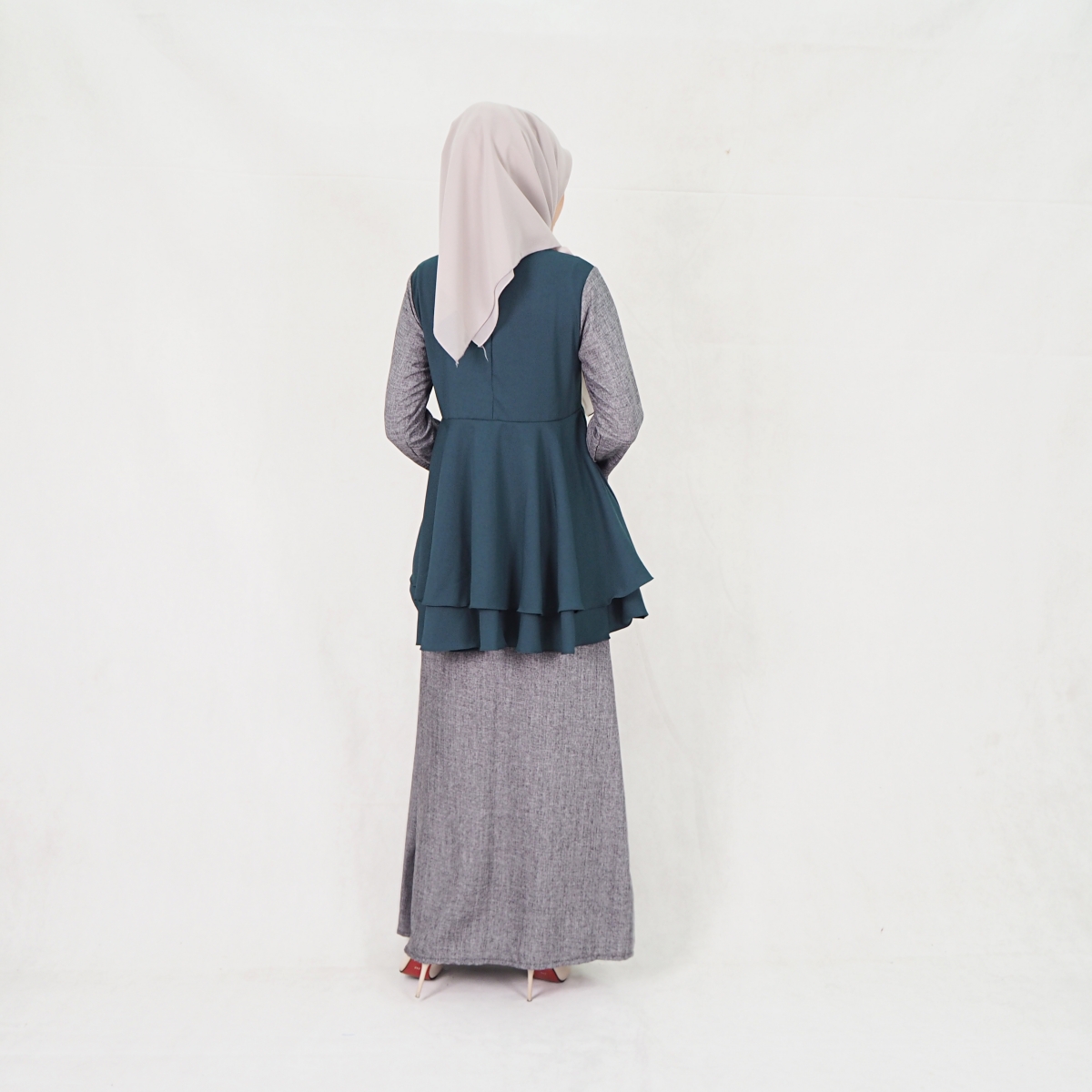 SW5204 BAJU KURUNG SET EMERALD GREEN