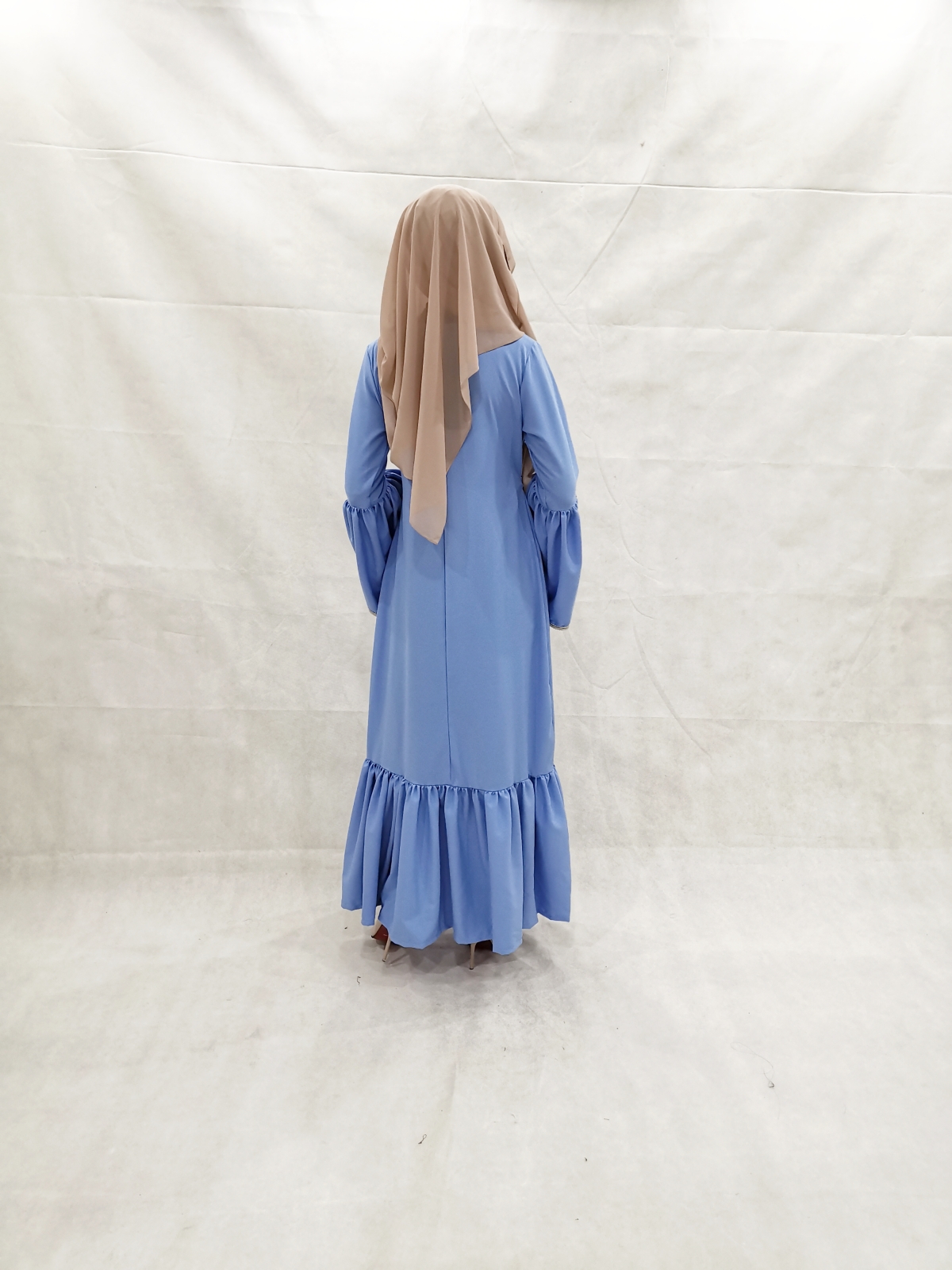 SW5206 MODERN WOMEN'S JUBAH BLUE