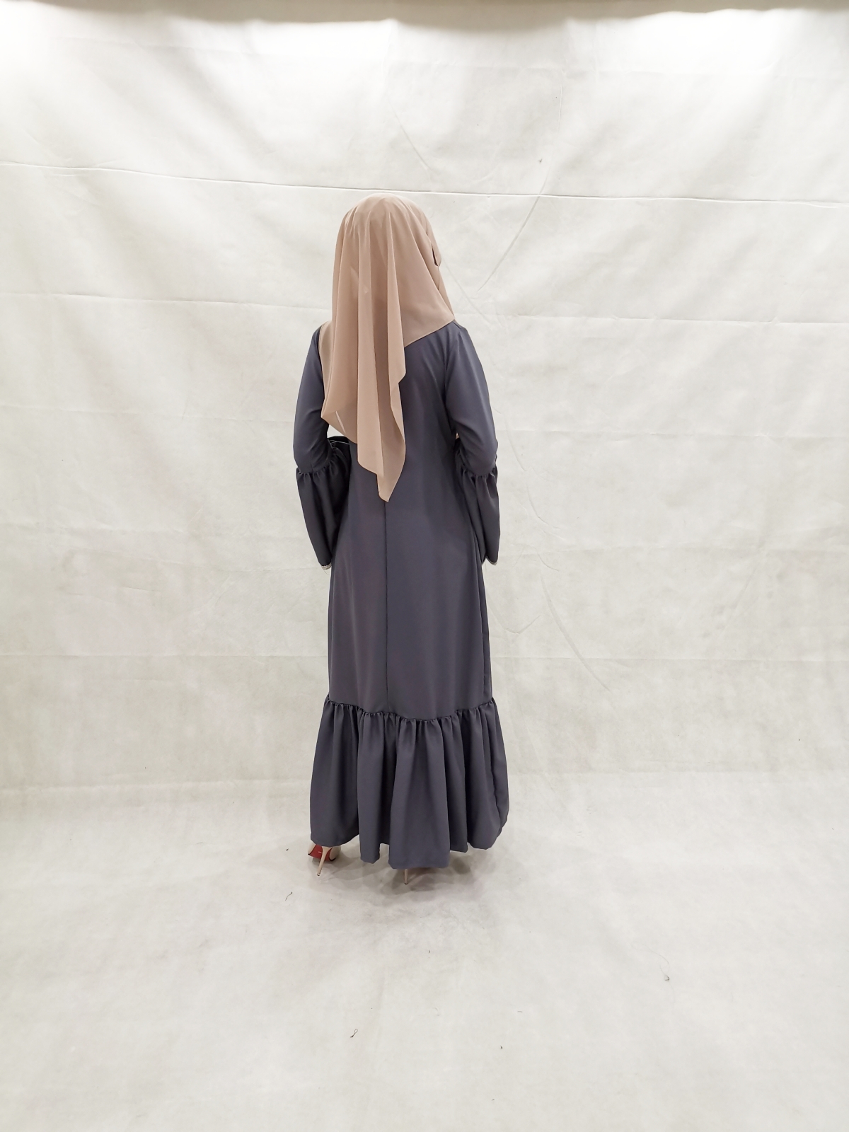 SW5206 MODERN WOMEN'S JUBAH GREY