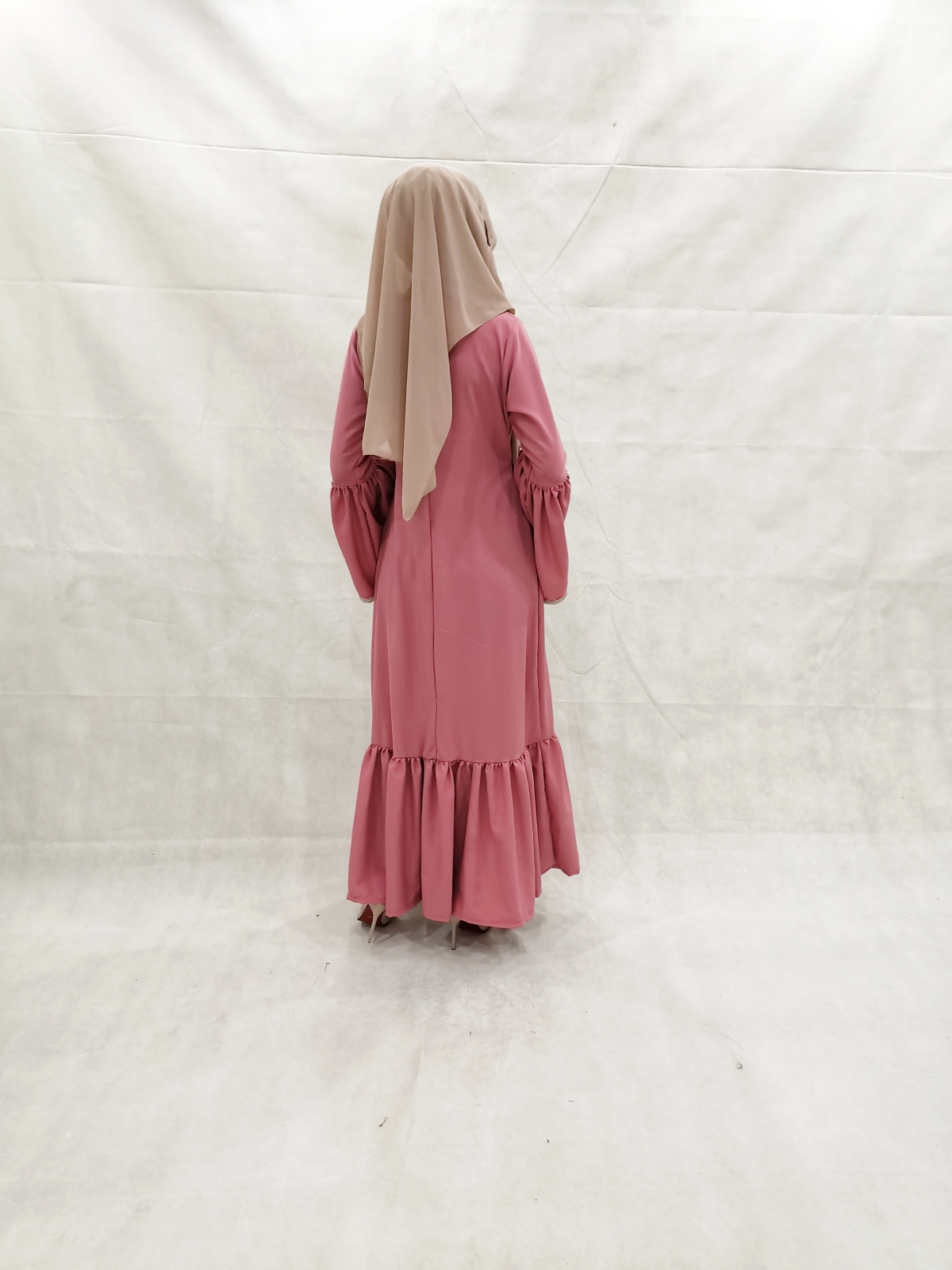 SW5206 MODERN WOMEN'S JUBAH PINK