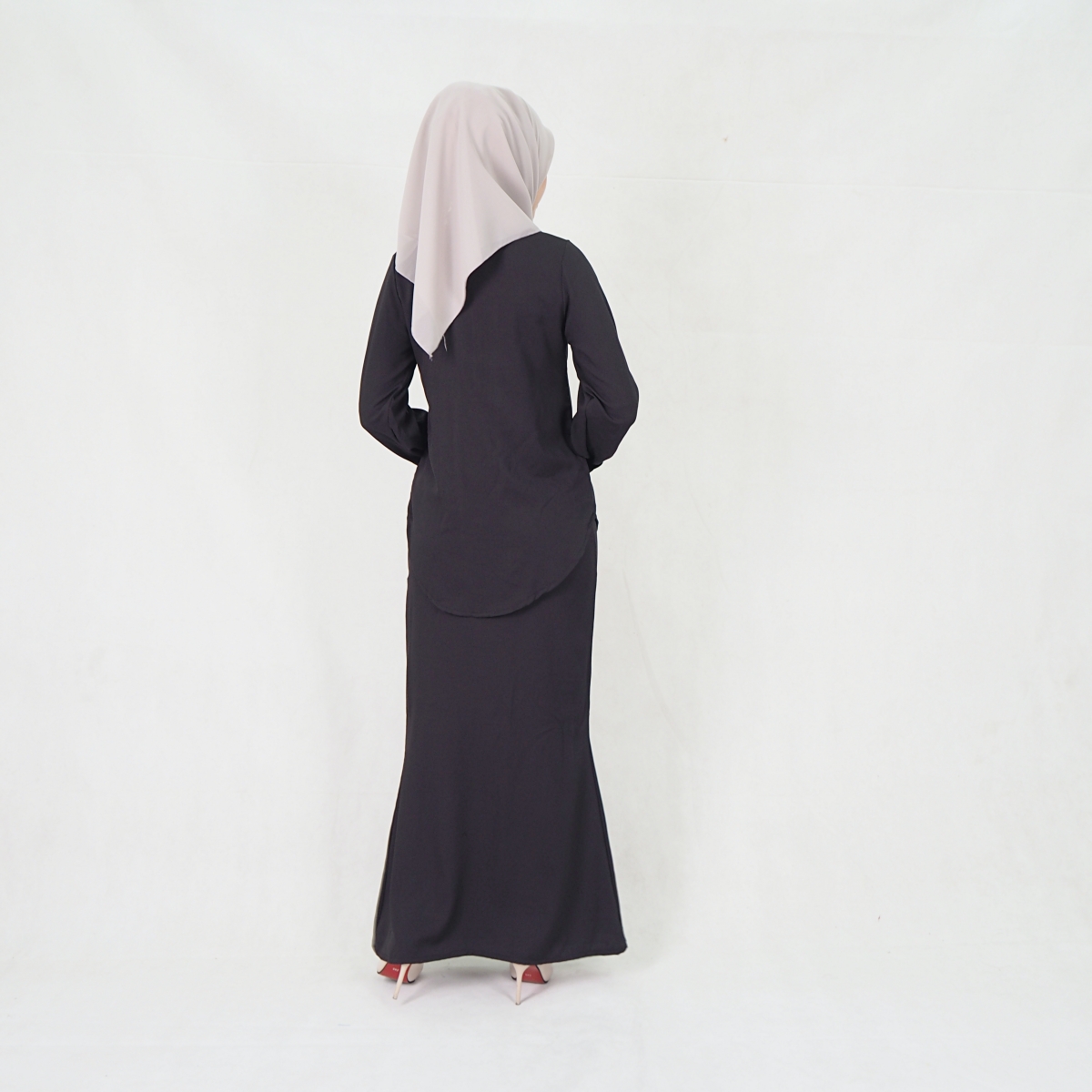 SW5215 WOMEN'S KURUNG SET BLACK