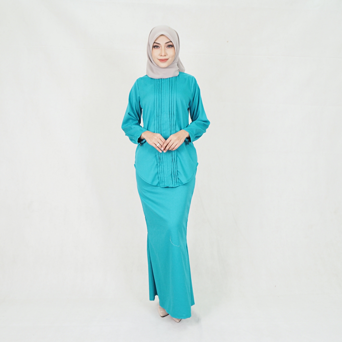 SW5215 WOMEN'S KURUNG SET GREEN