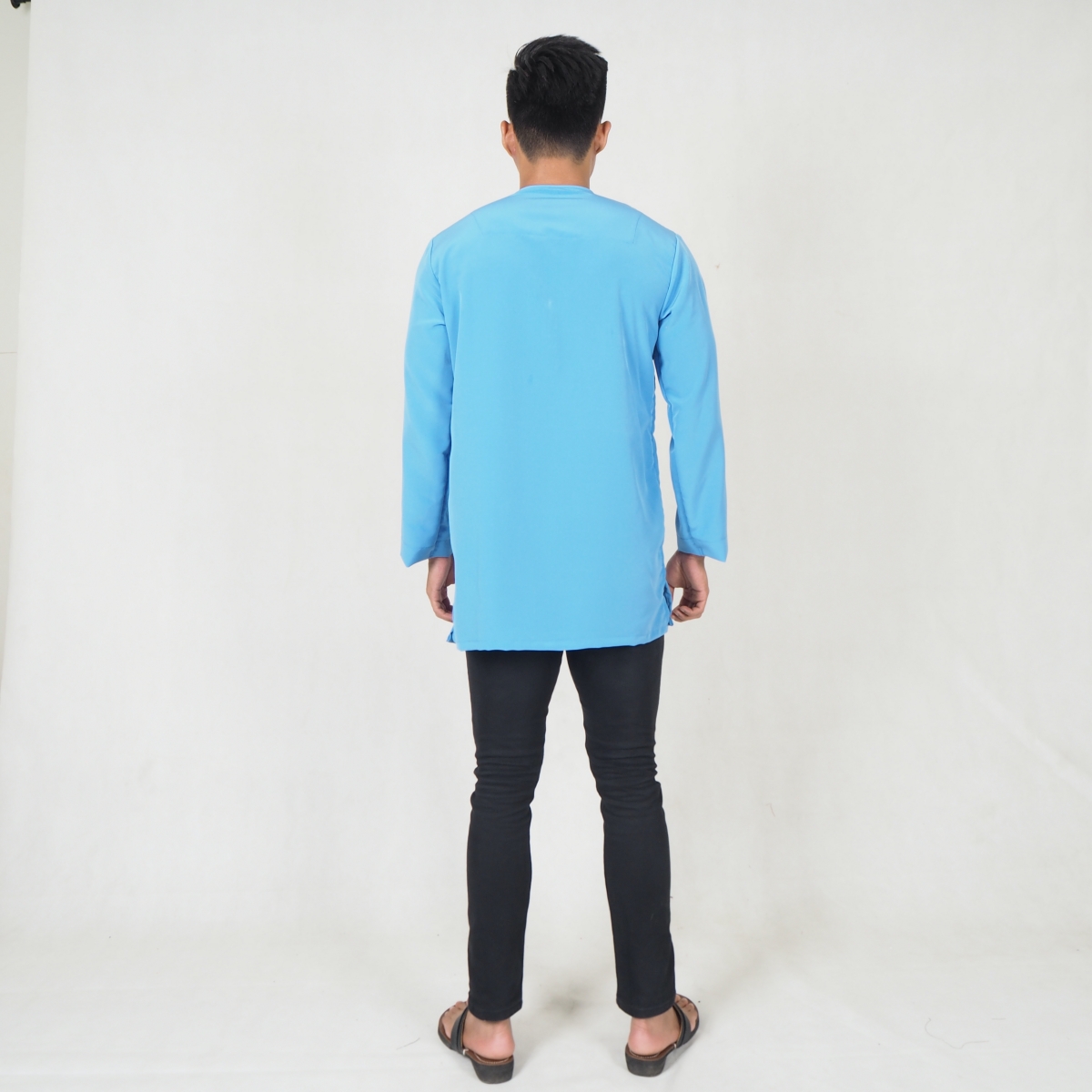 SW5216 MEN FASHION KURTA BLUE