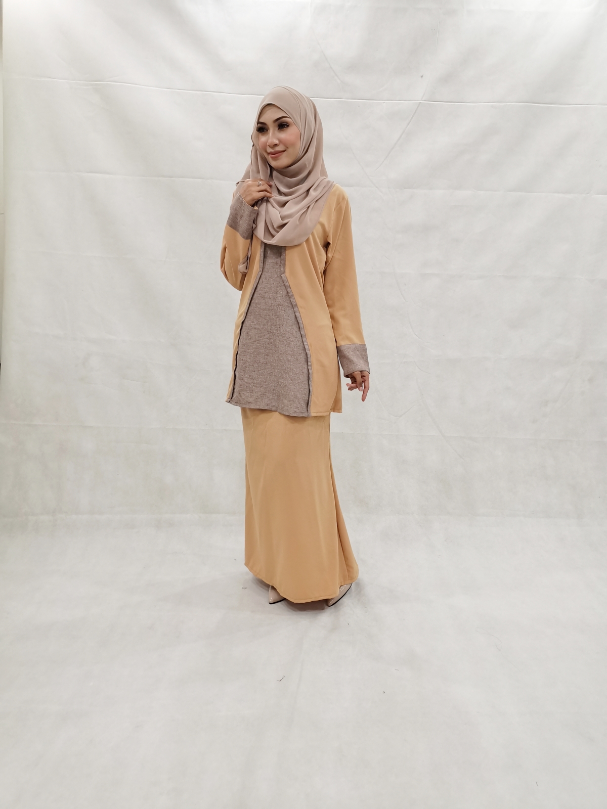 SW5230 NADEA BAJU KURUNG BROWN