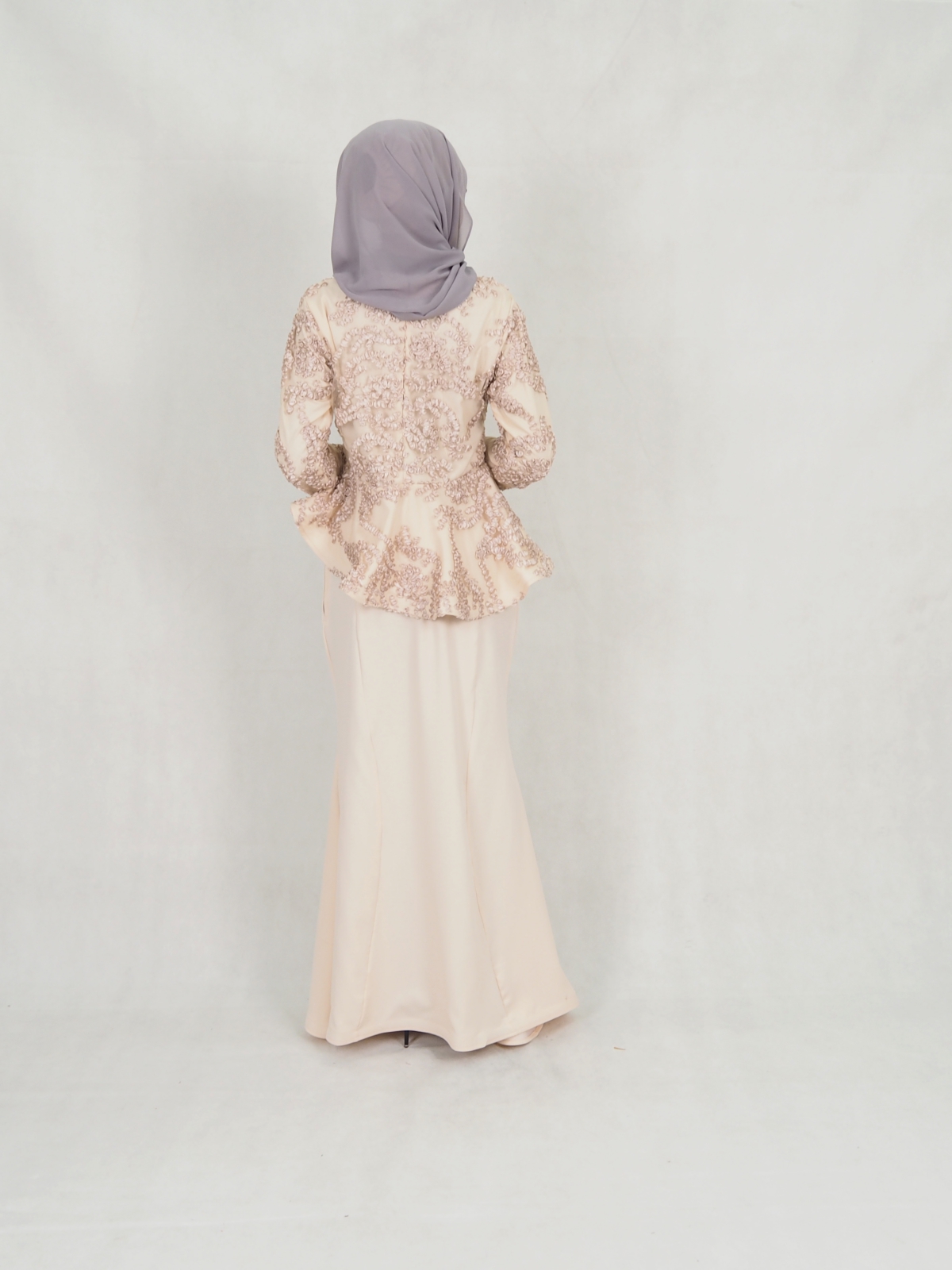 SW5232 LUXE COLLECTION MODERN KURUNG CREAM