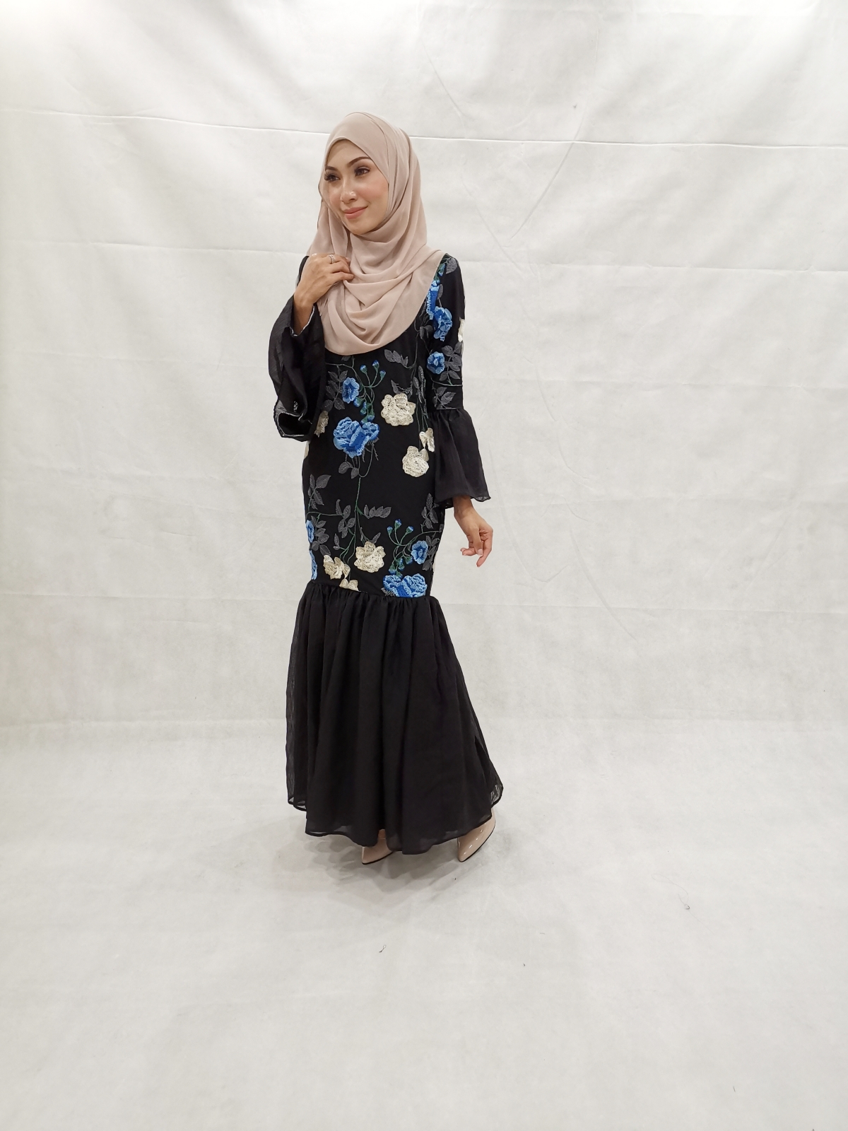 SW5236 ELEGENT WOMEN'S DRESS BLACK