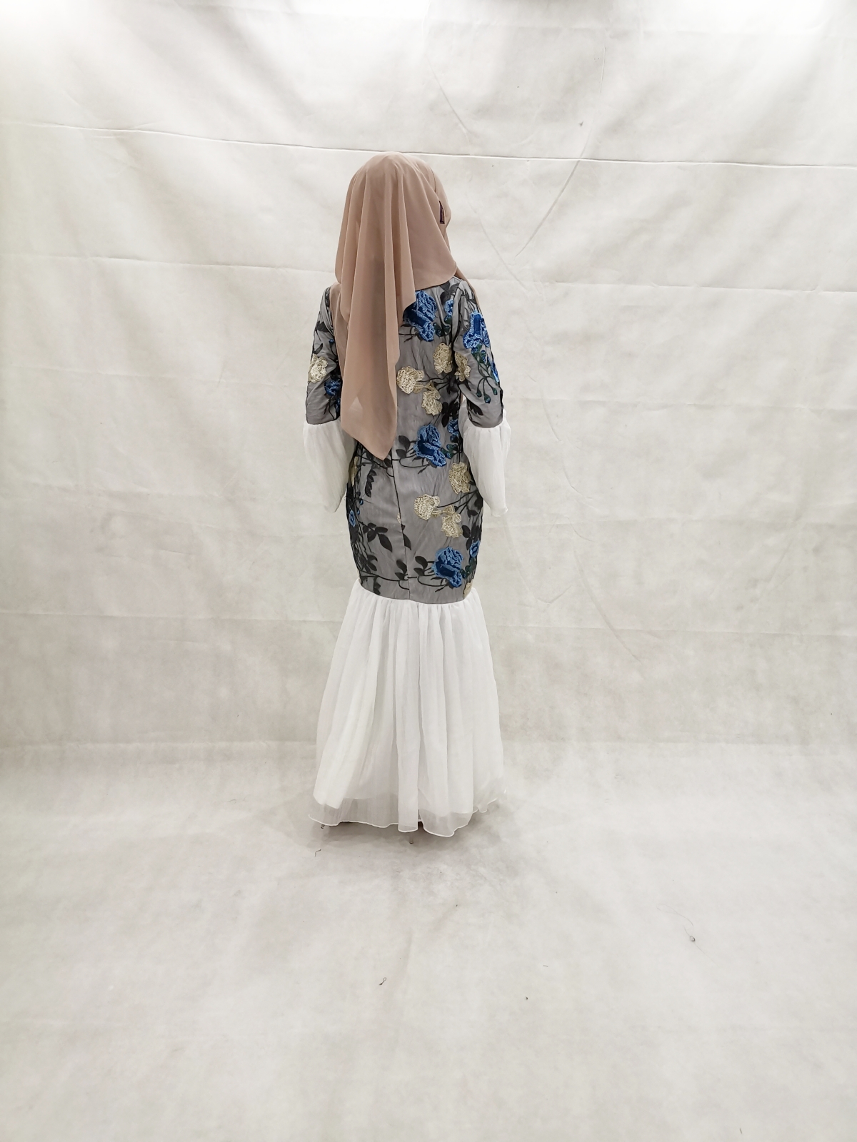 SW5236 ELEGENT WOMEN'S DRESS WHITE