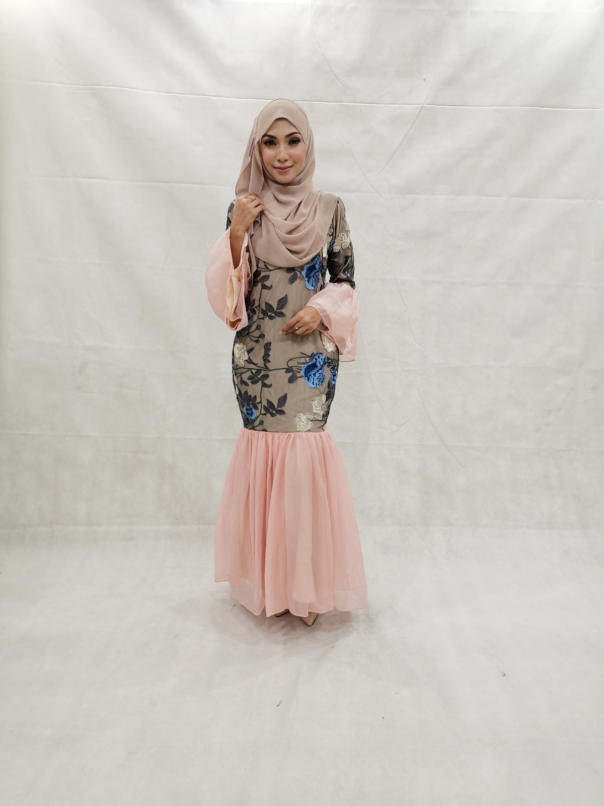 SW5236 ELEGENT WOMEN'S DRESS PINK
