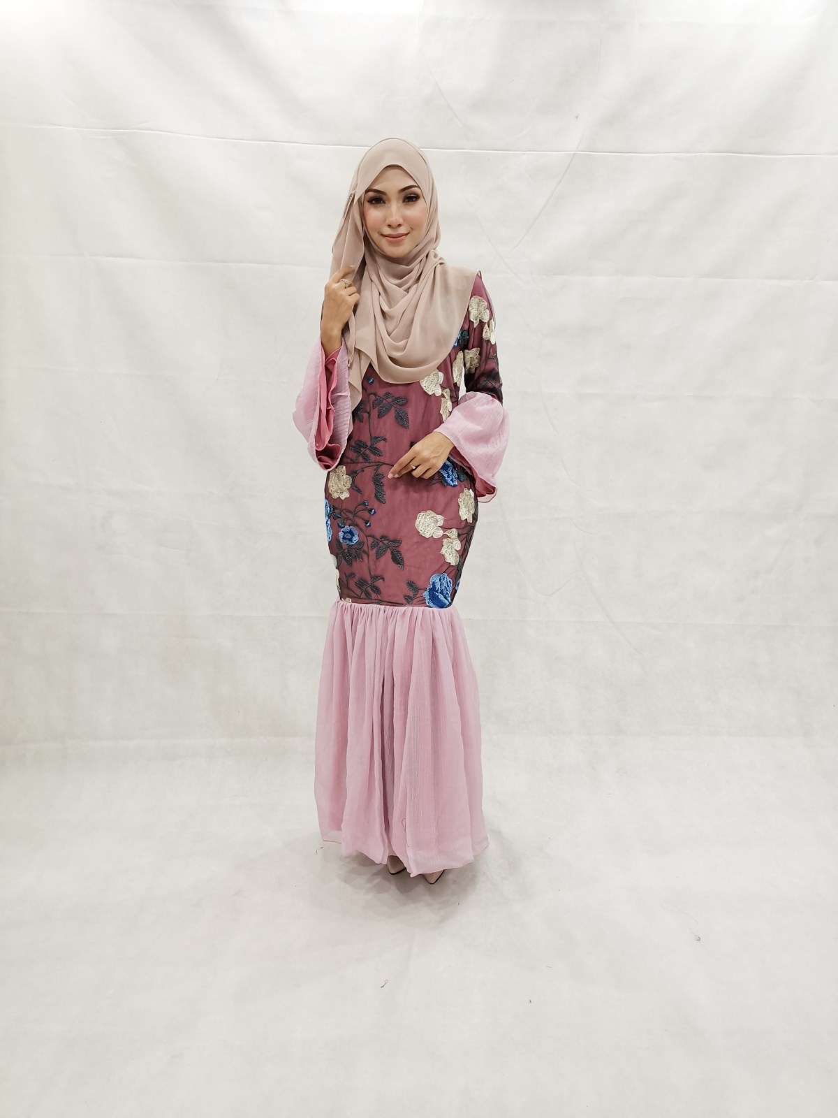SW5236 ELEGENT WOMEN'S DRESS PURPLE