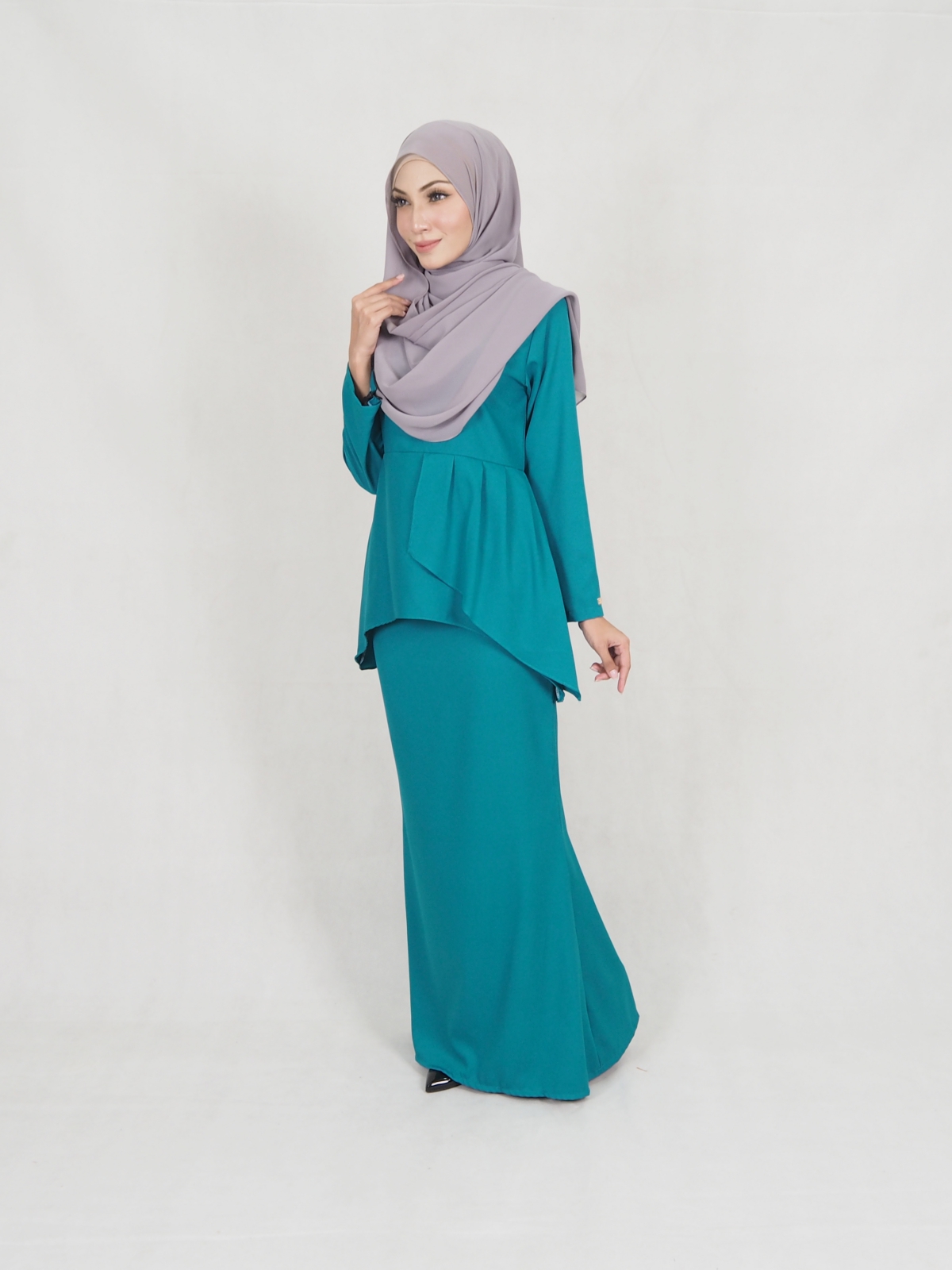 SW5239 BASIC MODERN KURUNG GREEN