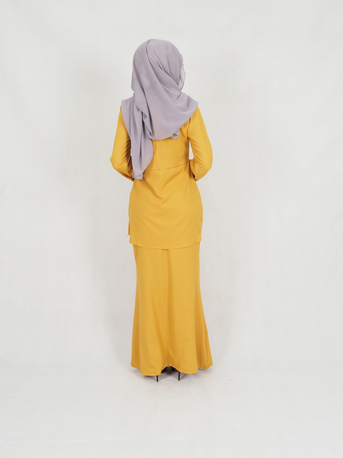 SW5239 BASIC MODERN KURUNG MUSTARD