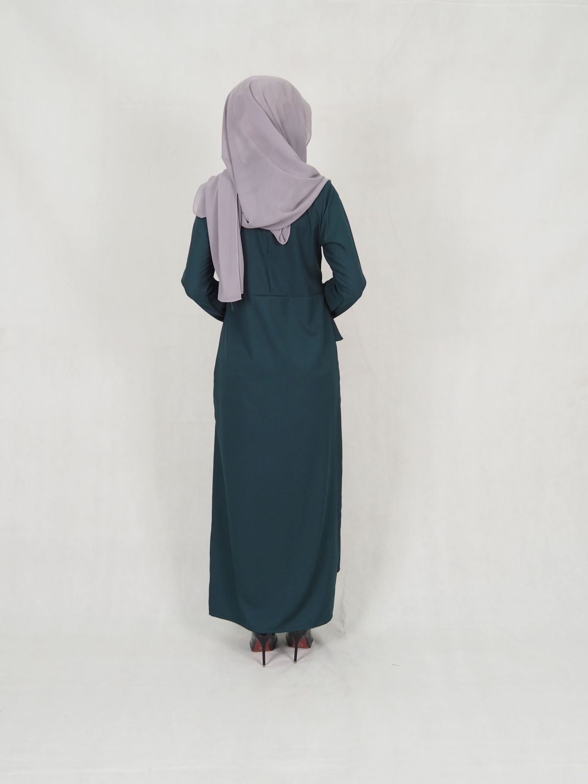 SW5242 MODERN LAYER JUBAH EMERALD GREEN