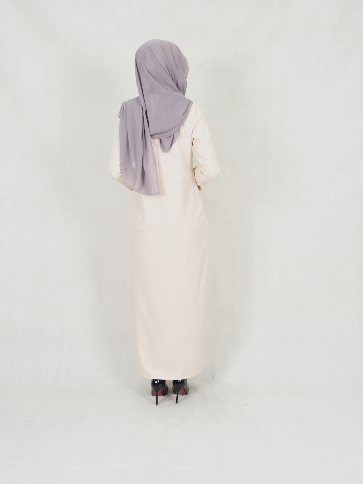 SW5242 MODERN LAYER JUBAH CREAM