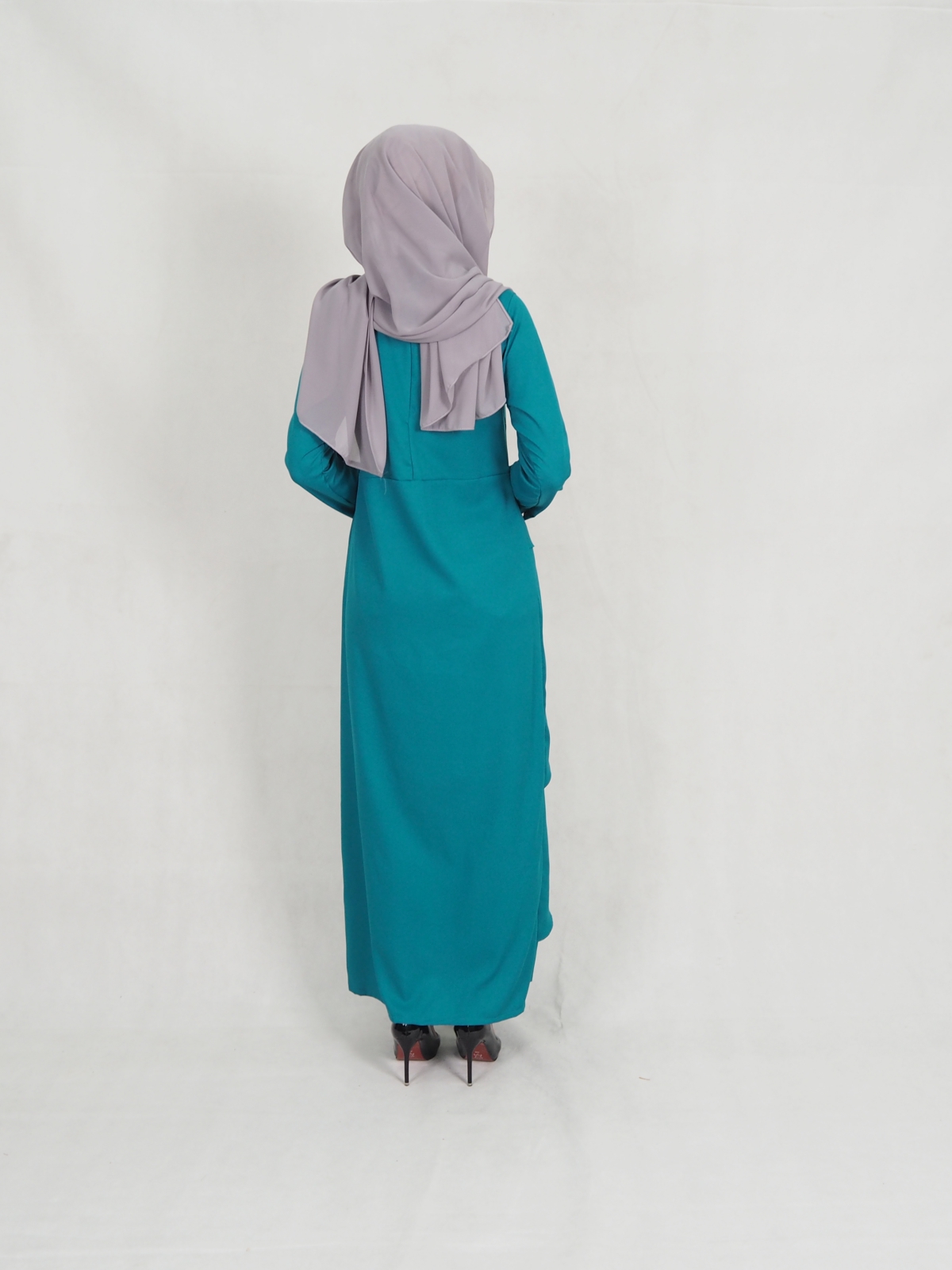 SW5242 MODERN LAYER JUBAH GREEN