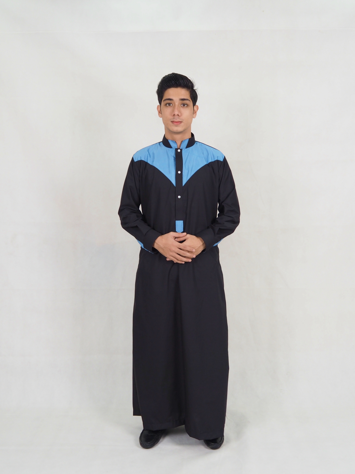 SW5244 REEZ MODERN MEN JUBAH  BLACK