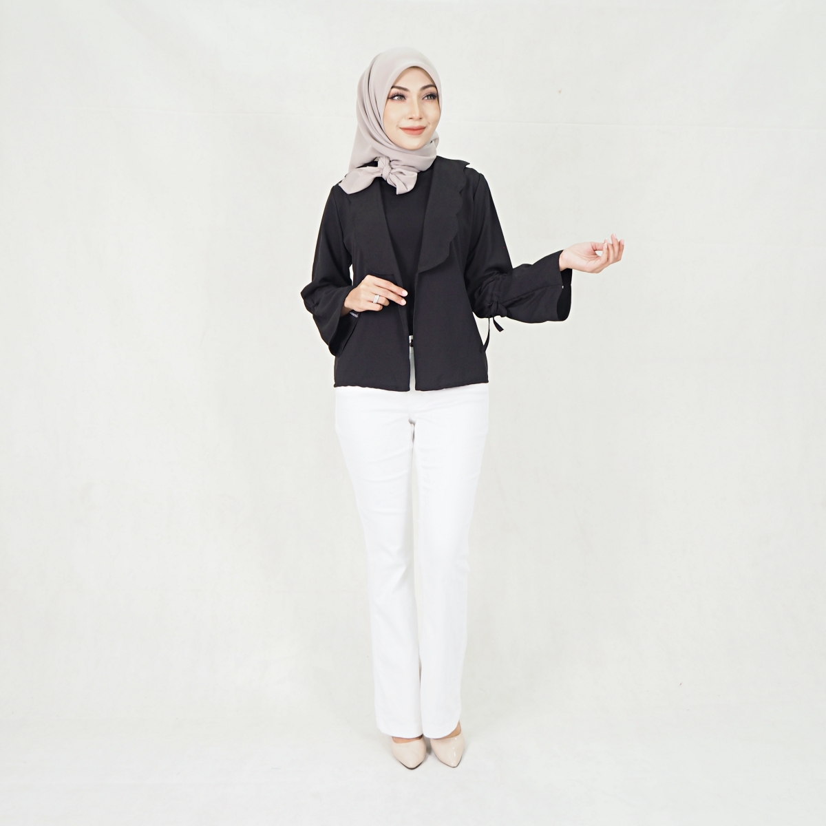 SW5301 BASIC CARDIGAN BLACK