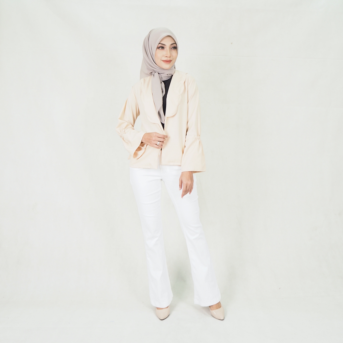 SW5301 BASIC CARDIGAN CREAM