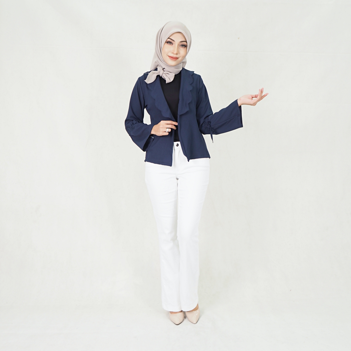 SW5301 BASIC CARDIGAN NAVY BLUE