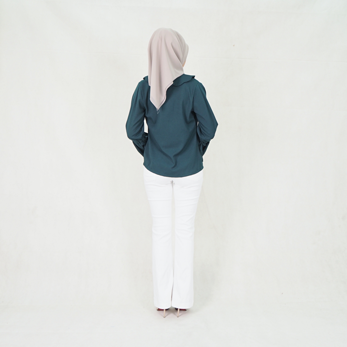 SW5301 BASIC CARDIGAN EMERALD GREEN