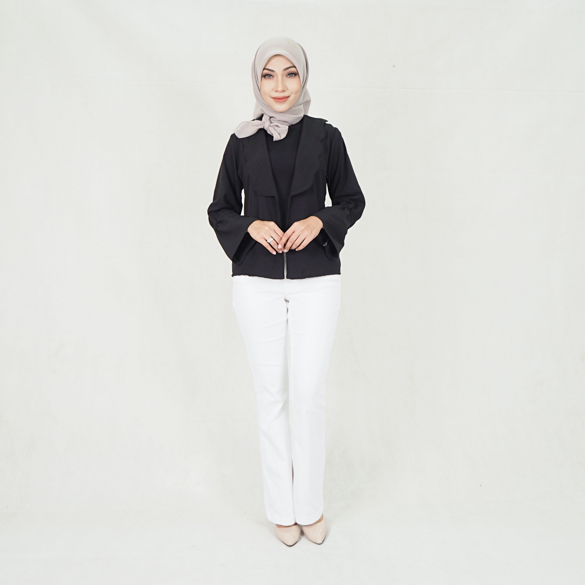 SW5301 BASIC CARDIGAN BLACK
