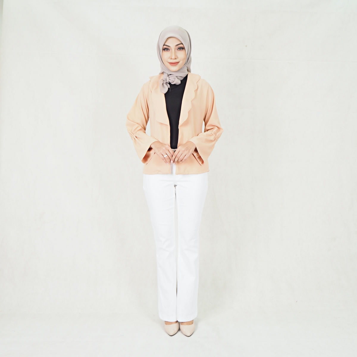 SW5301 BASIC CARDIGAN BROWN