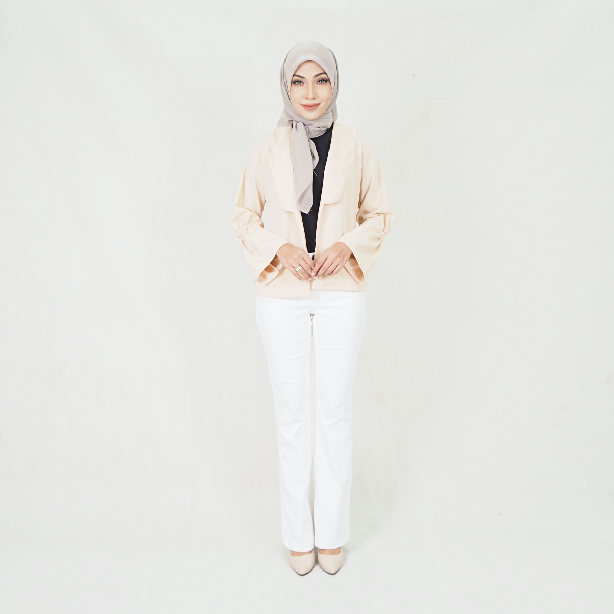 SW5301 BASIC CARDIGAN CREAM
